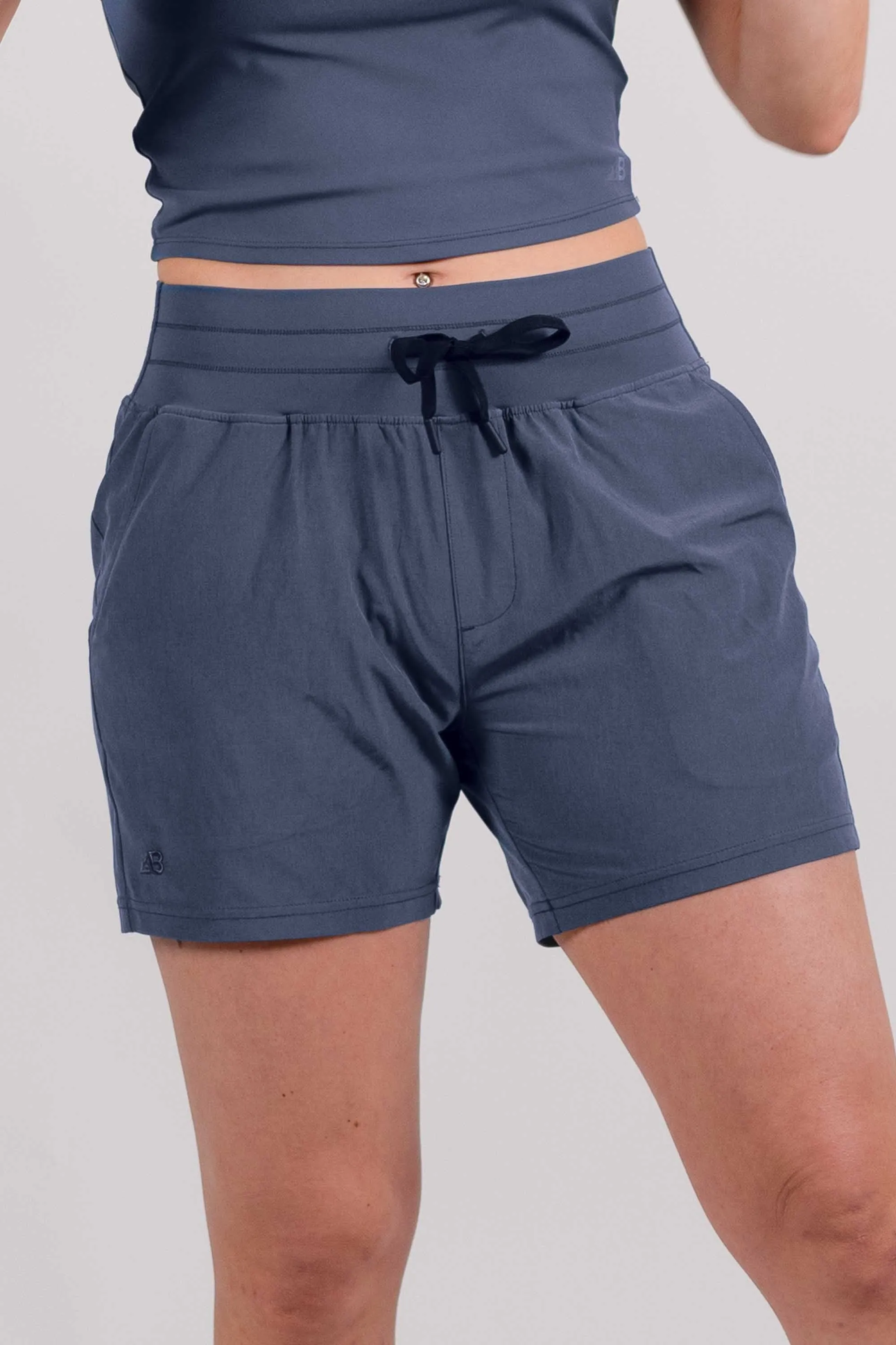 2-Pack Bundle: Women's 5" High-Rise La Plata Shorts (Size S)