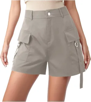 2024 Women's Athletic Shorts Stretch Golf Active Hiking Cargo Shorts Outdoor Summer Shorts with Pockets Water Resistant