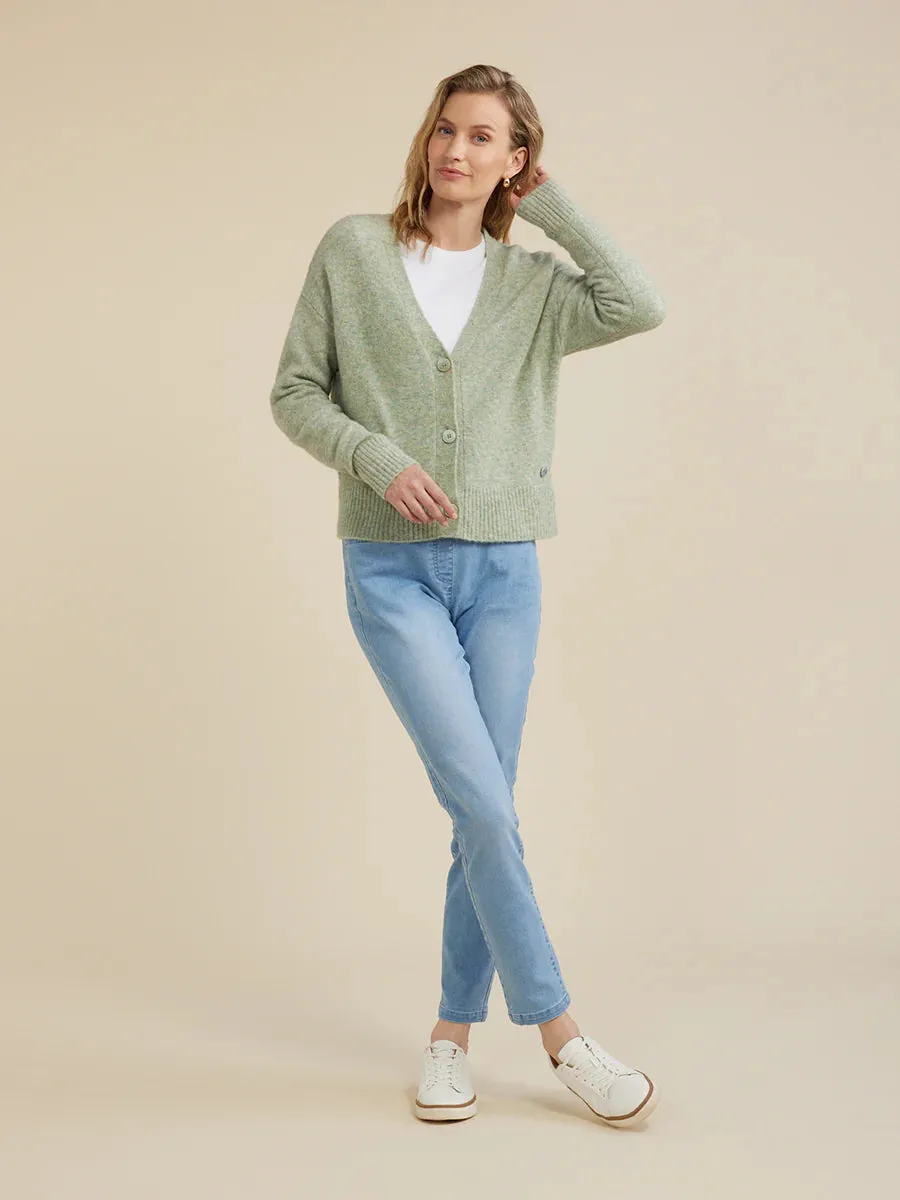 3 BUTTON CARDIGAN