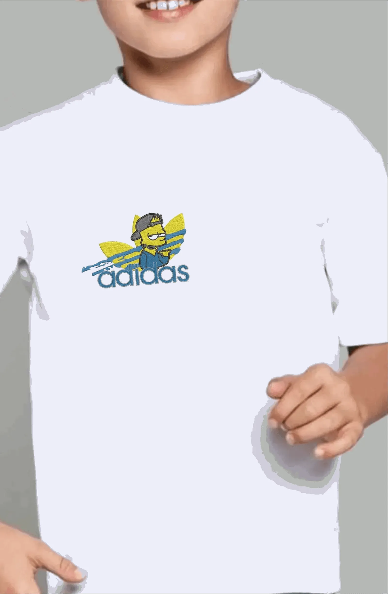 Adidas Bart Embroidery Design