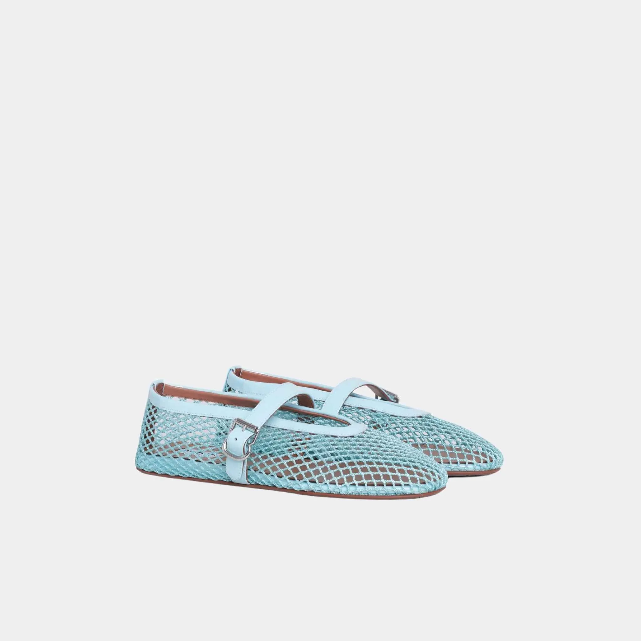 Alaia Ballet Flats In Fishnet