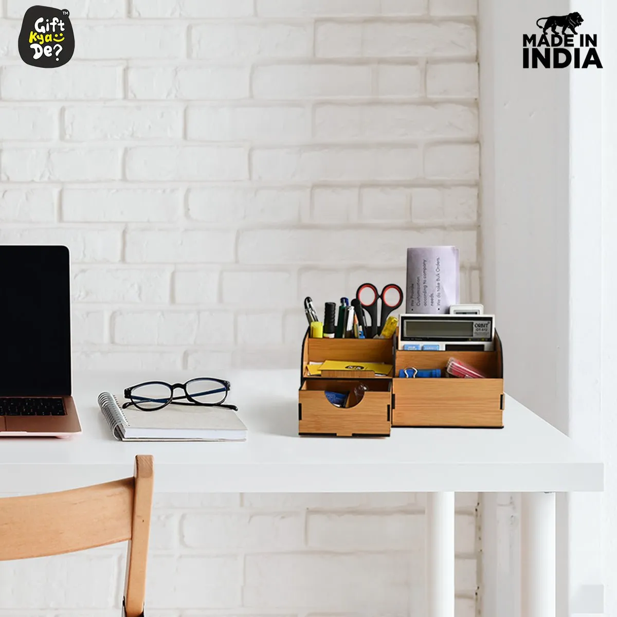 All in One - Multi functional 9 Section Mesh Desk Organizer | Desk Accessories