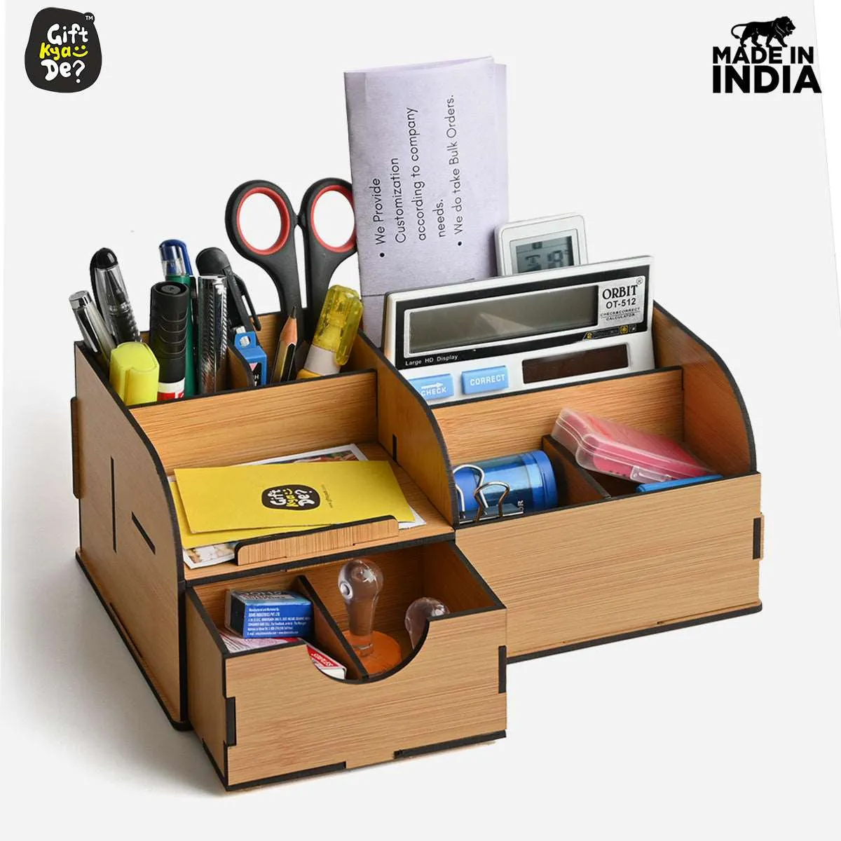All in One - Multi functional 9 Section Mesh Desk Organizer | Desk Accessories