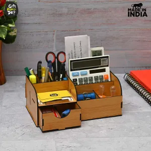All in One - Multi functional 9 Section Mesh Desk Organizer | Desk Accessories