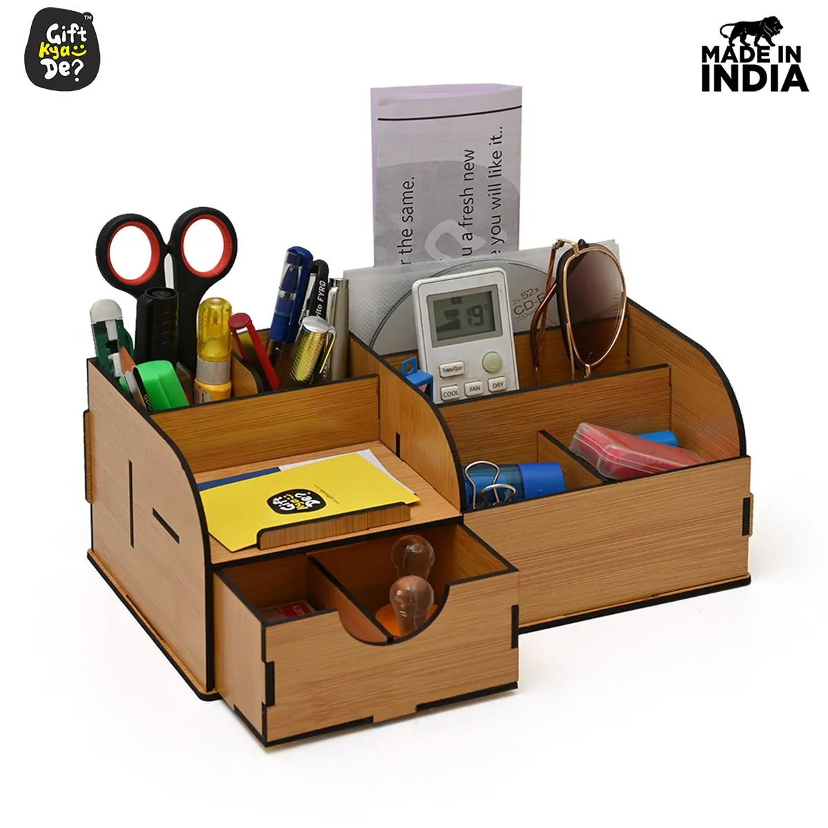 All in One - Multi functional 9 Section Mesh Desk Organizer | Desk Accessories