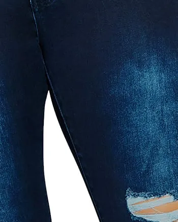 Asha Ripped Jeans | Dark Denim