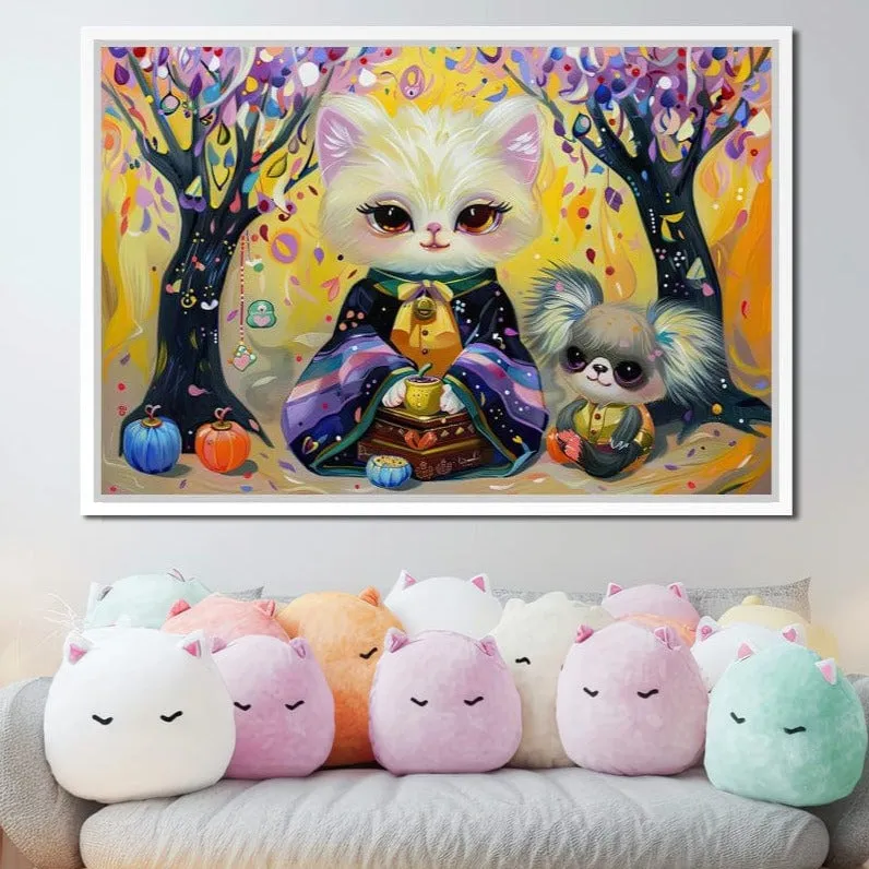 Autumnal Feline Fantasy - JoyCare Designs