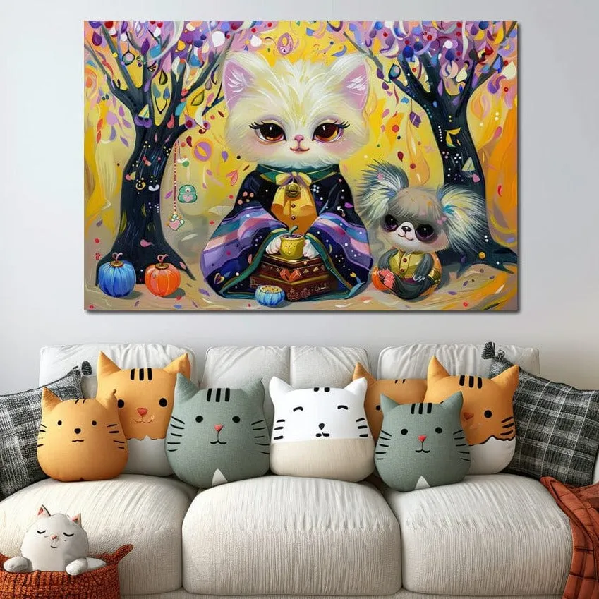 Autumnal Feline Fantasy - JoyCare Designs