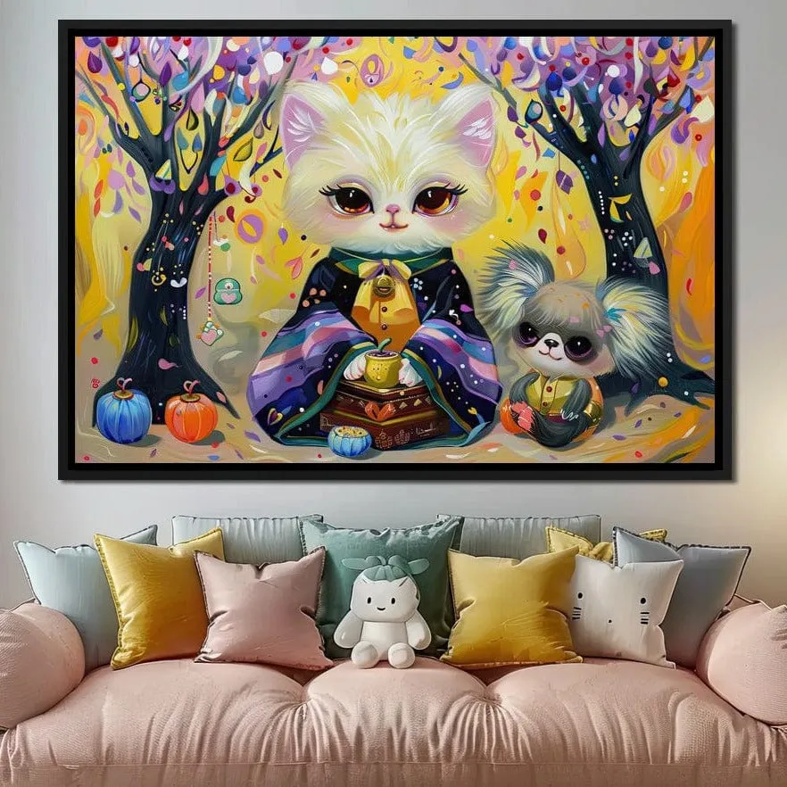 Autumnal Feline Fantasy - JoyCare Designs