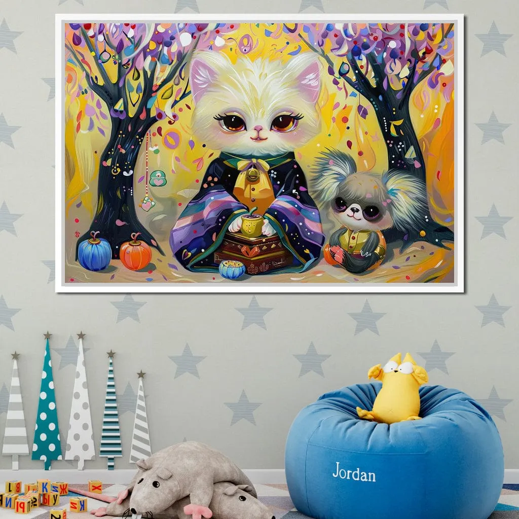 Autumnal Feline Fantasy - JoyCare Designs