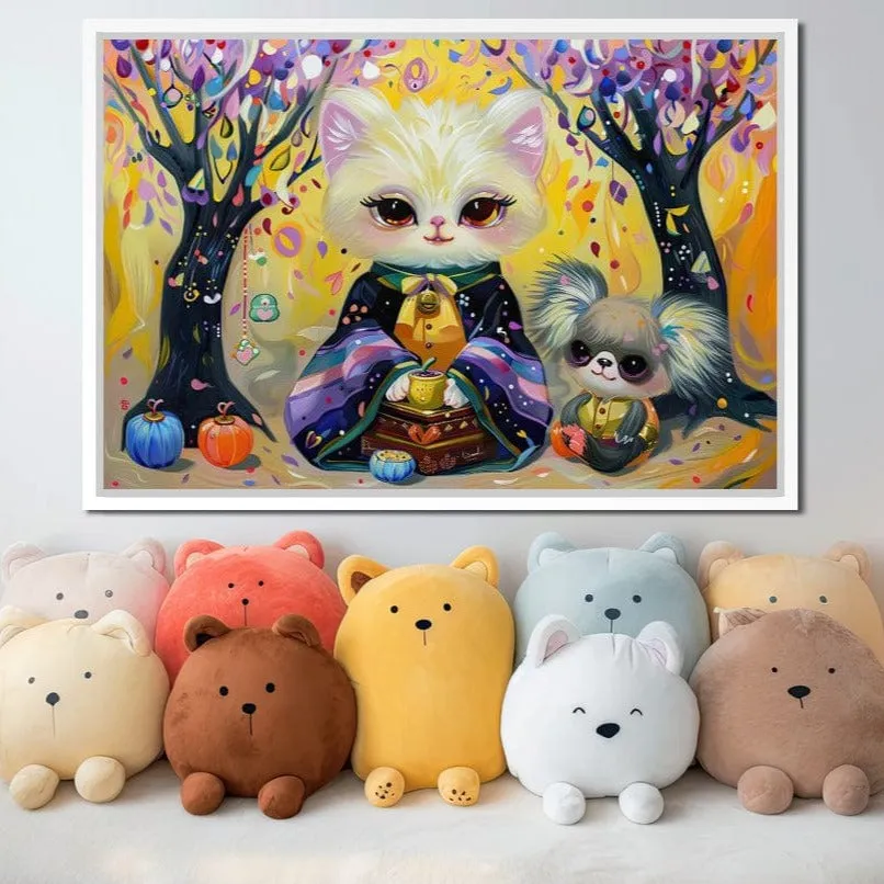 Autumnal Feline Fantasy - JoyCare Designs