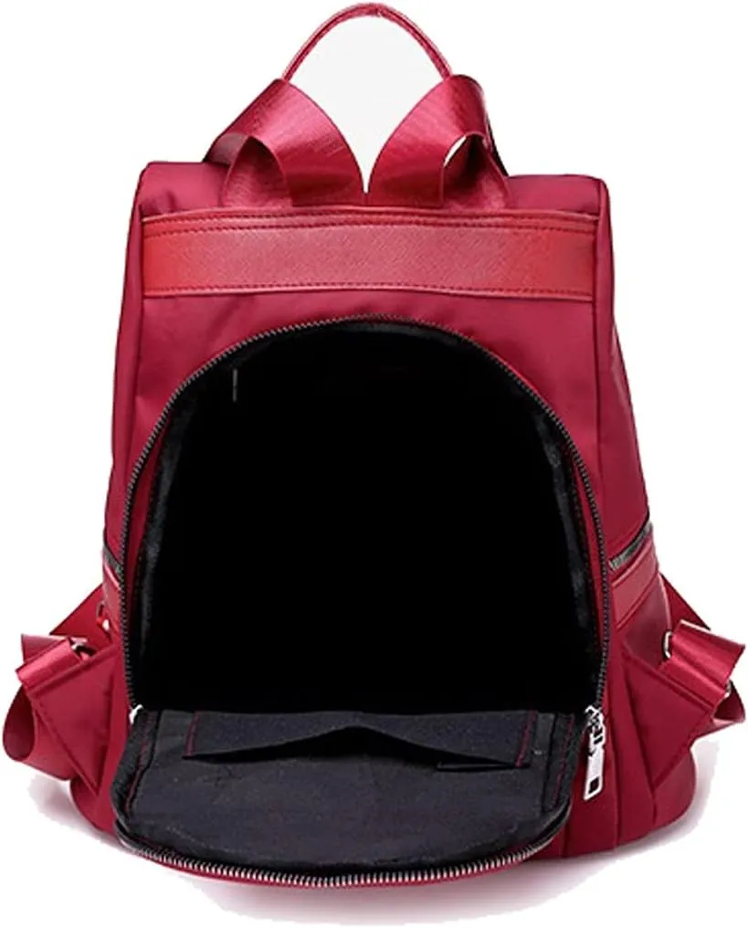 Backpack for women Double-shouldered Niujin Cloth Bag Ladies Backpacks (Khaki)
