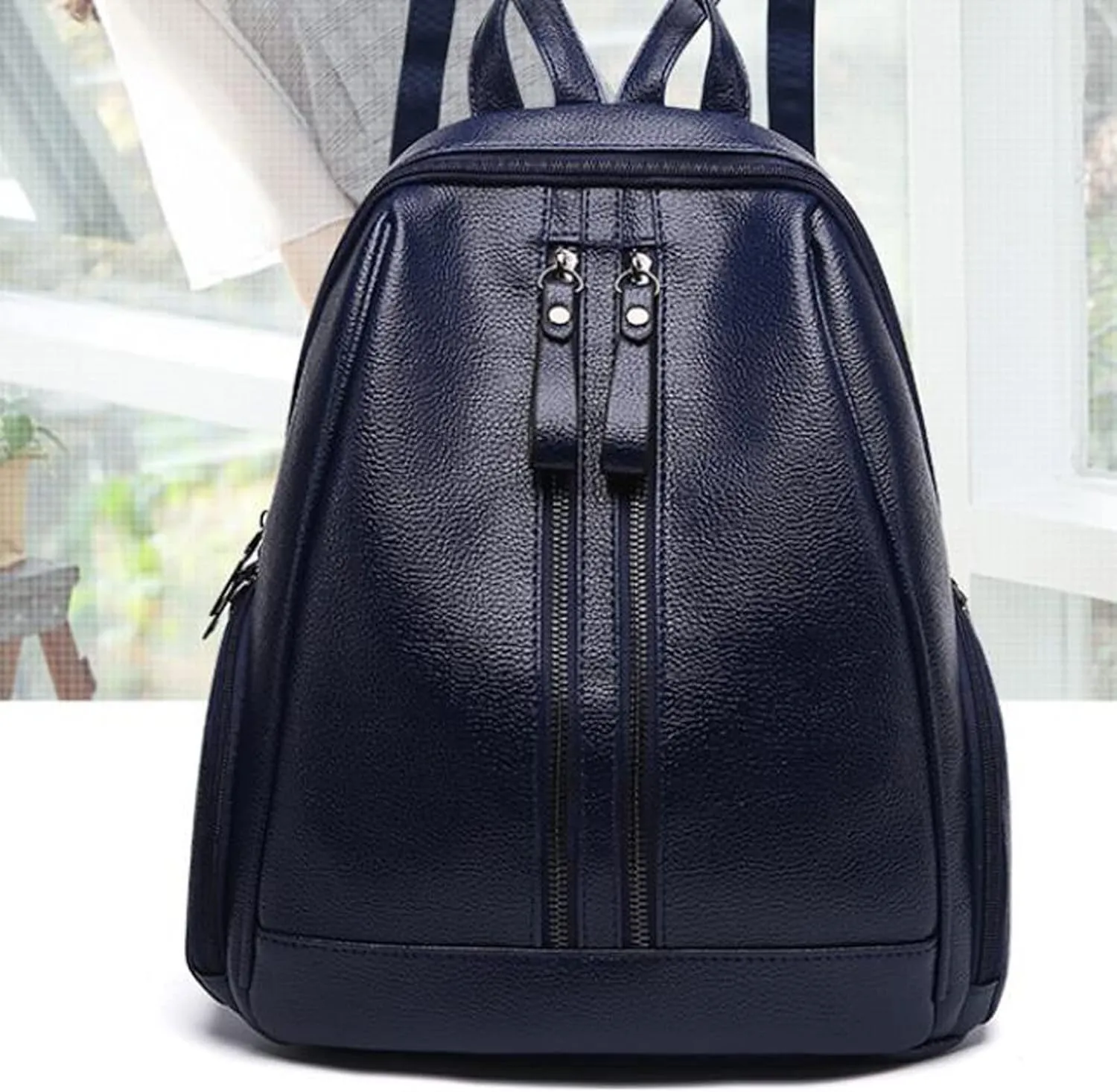 Backpack for women Ladies Backpacks Atmospheric Women's Crossbody Shoulder Bags (Red)