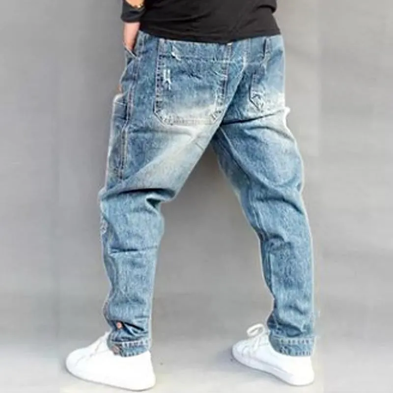 BACKWOODS | Men's Vintage Loose Multi Pocket Jeans