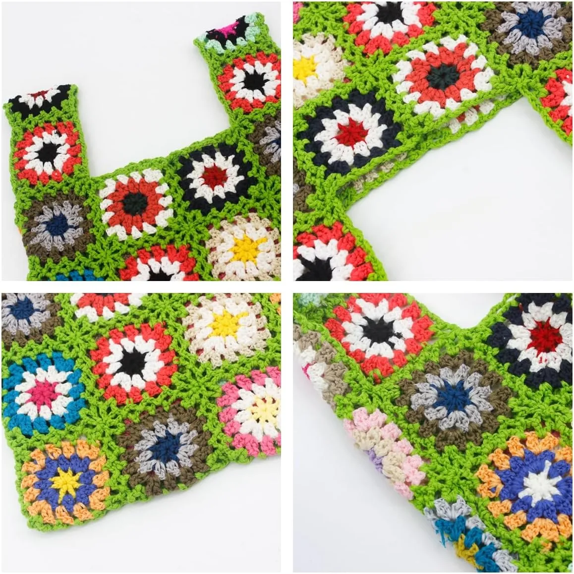 Beach Tote Crochet Shoulder Bags Boho Purses for Women Summer Purse Women Purse Cute Crossbody Bags
