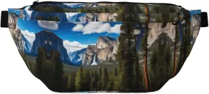 Beautiful Yosemite National Park Stylish Crossbody Waist Pack - Versatile And Compact Travel Pouch For Hands-Free Storage