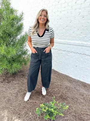 Black Utility Jeans