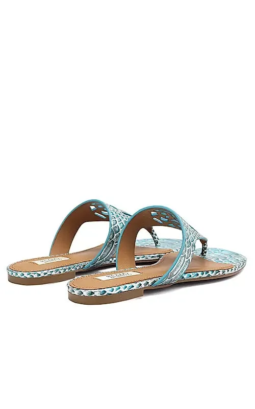 Blue Snake Textured Logo Sliders