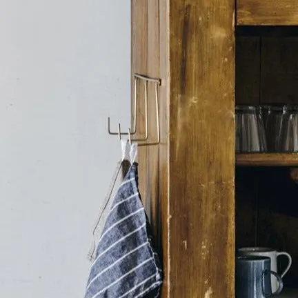 Brass Triple Wall Hook