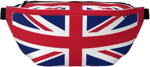 British Flag Stylish Crossbody Waist Pack - Versatile And Compact Travel Pouch For Hands-Free Storage