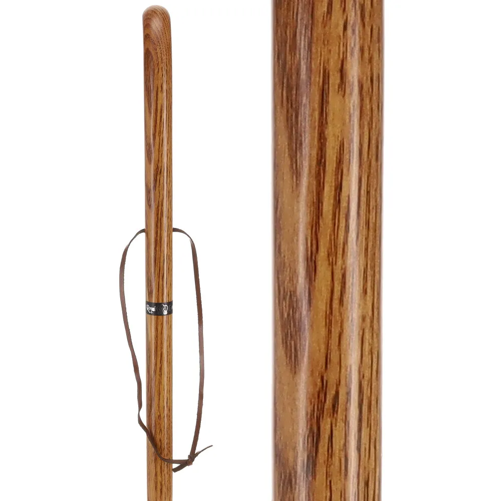 Brown Ash Riverbend Hiking Staff: Durable & Natural Design
