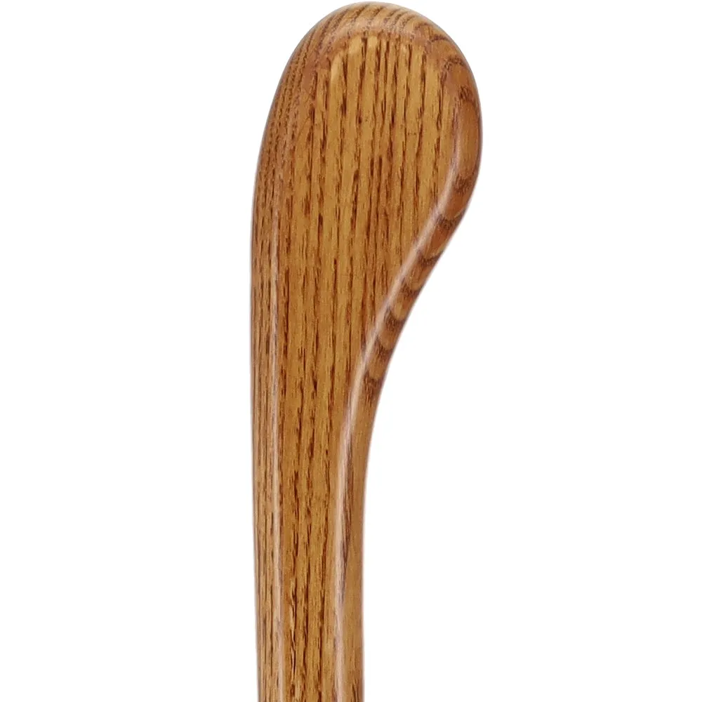 Brown Ash Riverbend Hiking Staff: Durable & Natural Design