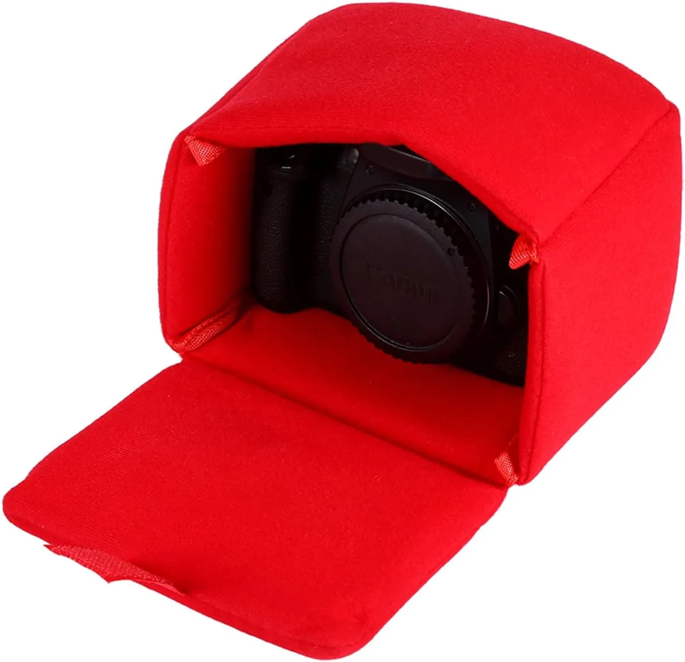 Camera Bag, Shockproof DSLR Camera Bag Insert, Velvet Material Camera Case Bag, Versatile Bag OrganizerAccessory, for All Backpacks, Laptop Bags and Trolleys