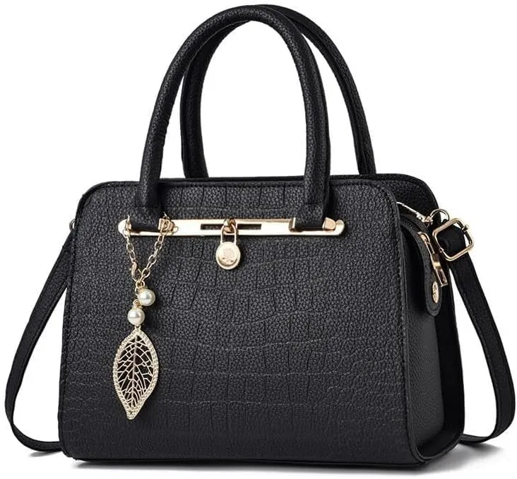 Capacity Women Handbags Versatile Ladies Shoulder Bag Cross Body BagFashion Crocodile Grain Simple Commuting Large