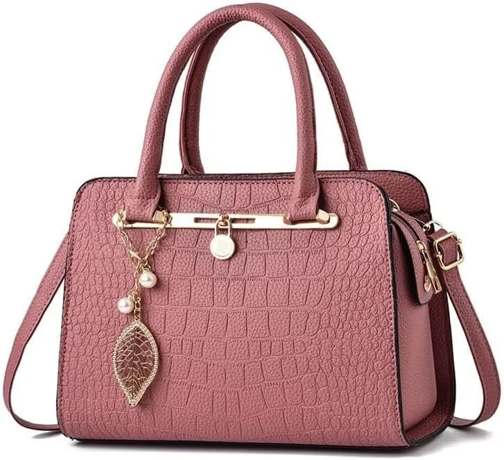 Capacity Women Handbags Versatile Ladies Shoulder Bag Cross Body BagFashion Crocodile Grain Simple Commuting Large