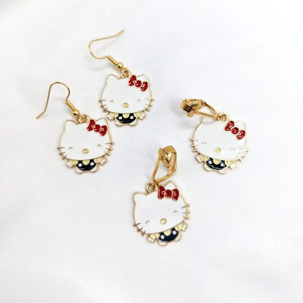 Cartoon Cat Earrings