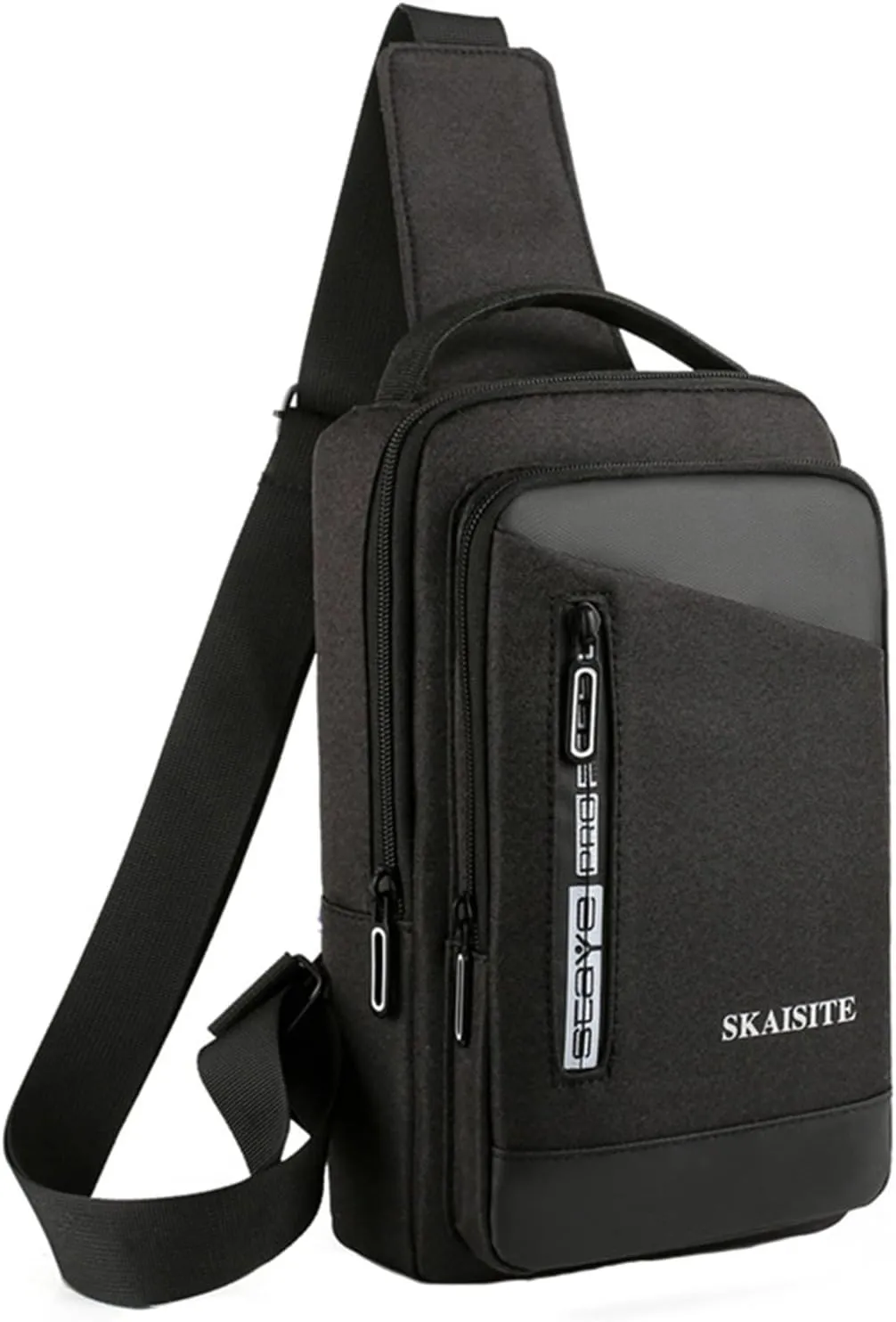 Chest Bag Daypack Fanny Pack Messenger Bag Solid Color Cloth Outdoor Leisure Customize Chest Bag Men Shoulder