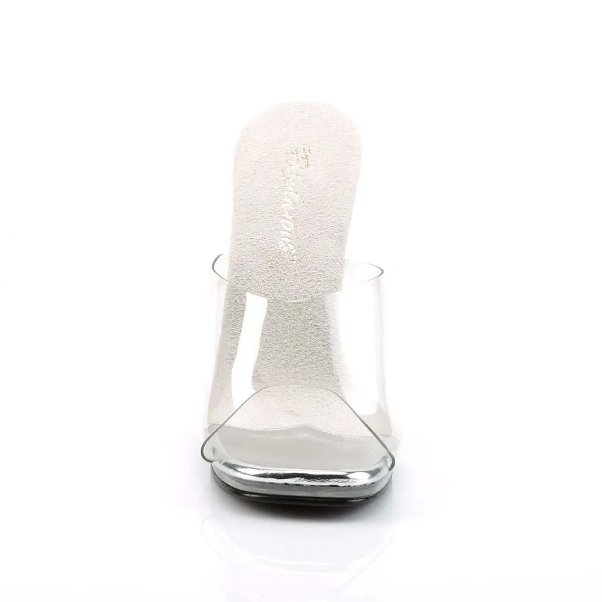 CHIC-01 Fabulicious 4 1/2" Chic Clear Sexy Shoes (Posing Shoes)
