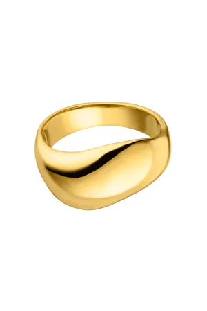 Chunky Fluent Ring Gold