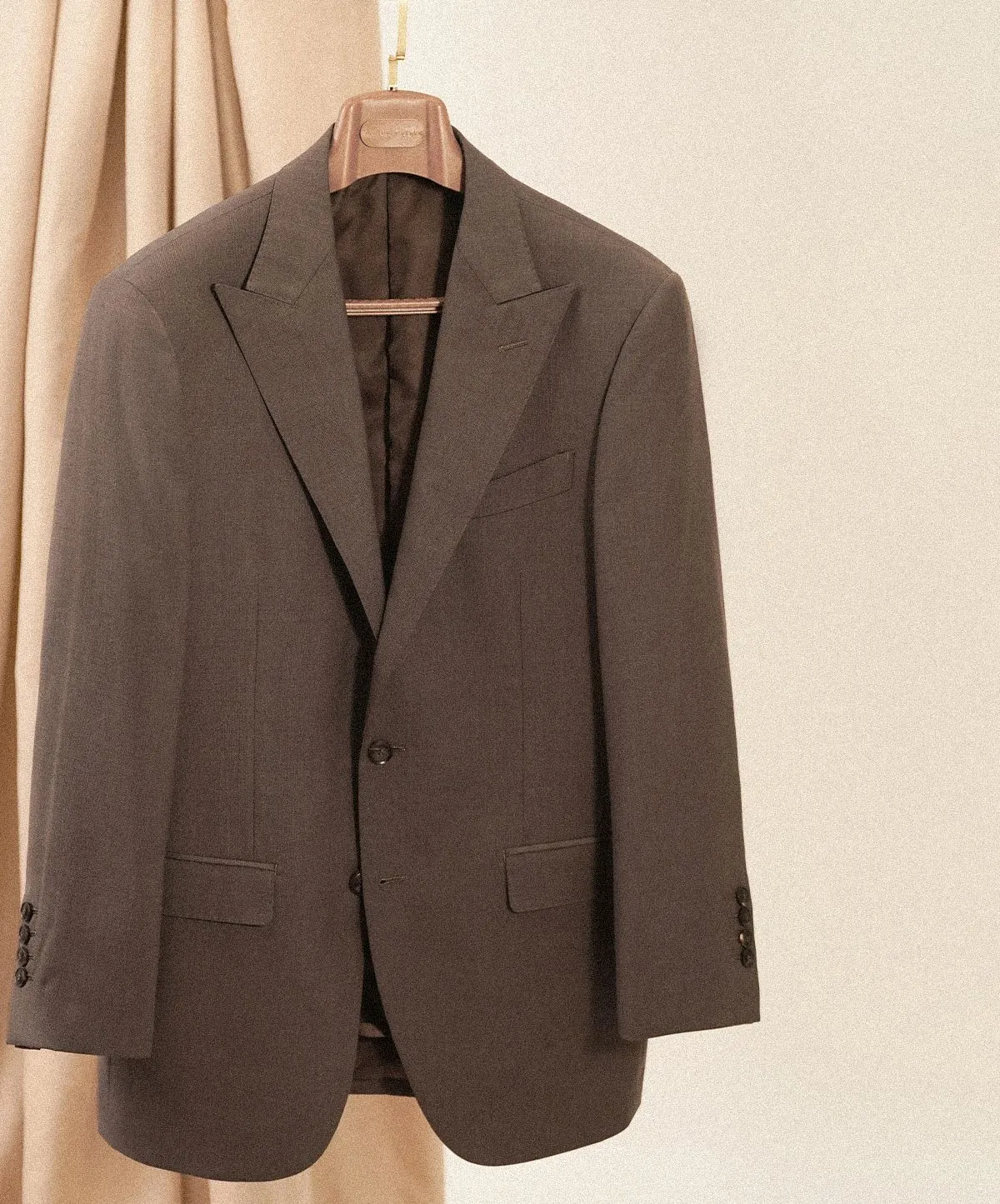 Classic Brown Three-Piece Suit
