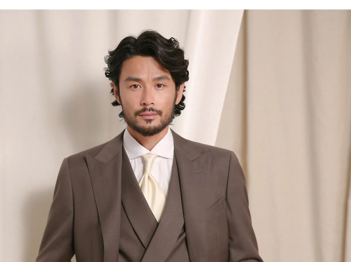 Classic Brown Three-Piece Suit