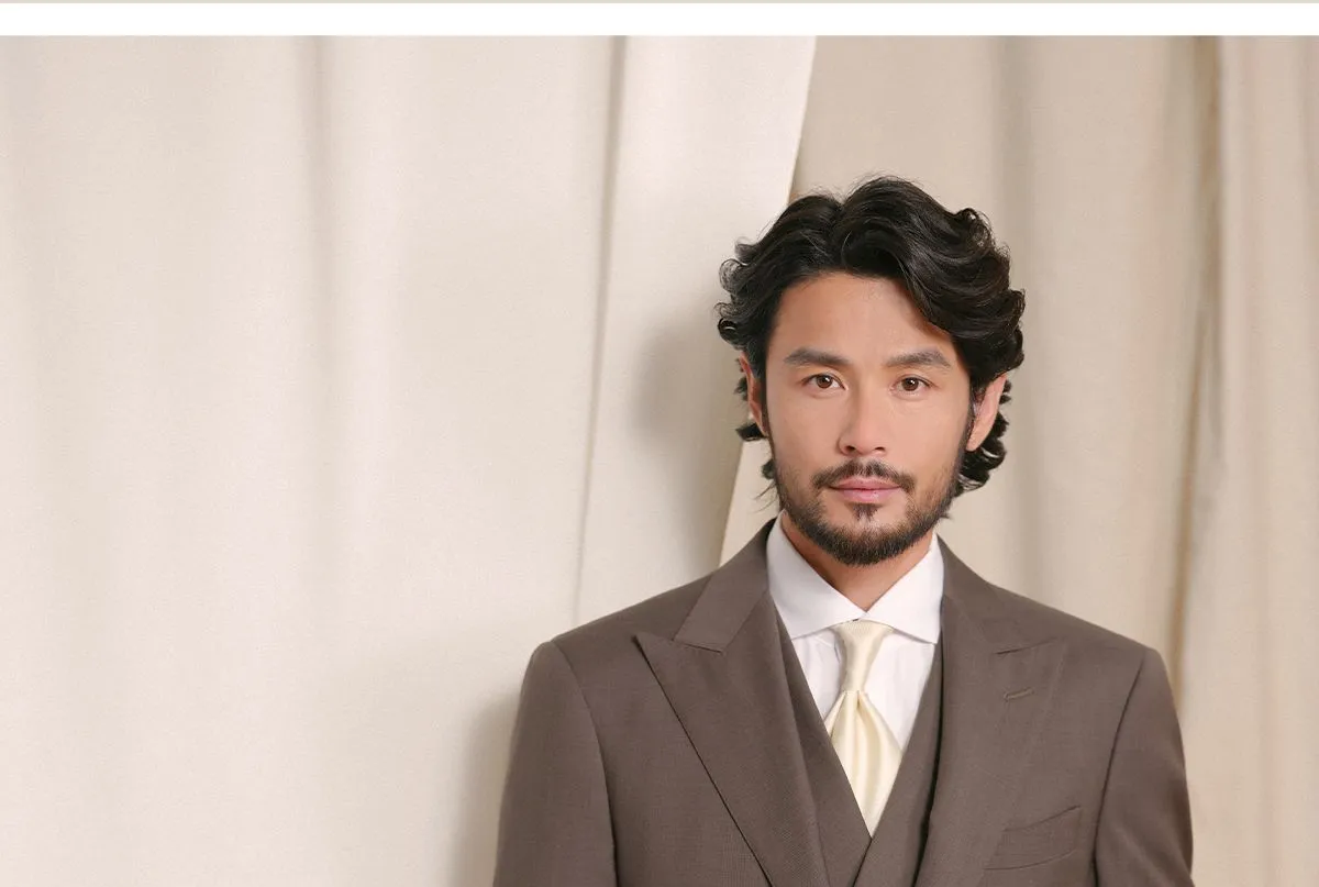 Classic Brown Three-Piece Suit