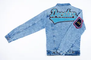 Columbia Blue & Grey “Decatur” Custom Denim jacket