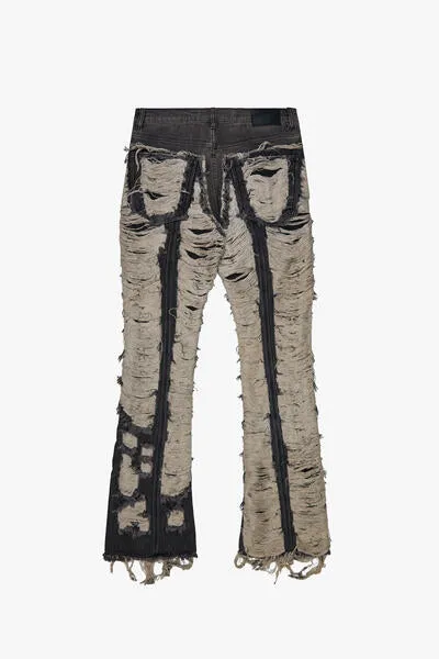 CONTRAST - GREY WASH STACKED