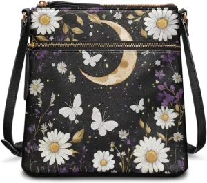 Crossbody Bags for Women Trendy Travel Stylish Handbag Tote with Strap Leather Shoulder Purse