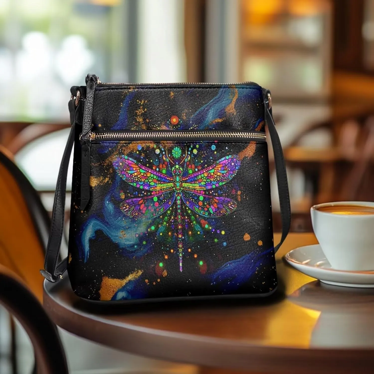 Crossbody Bags for Women Trendy Travel Stylish Handbag Tote with Strap Leather Shoulder Purse