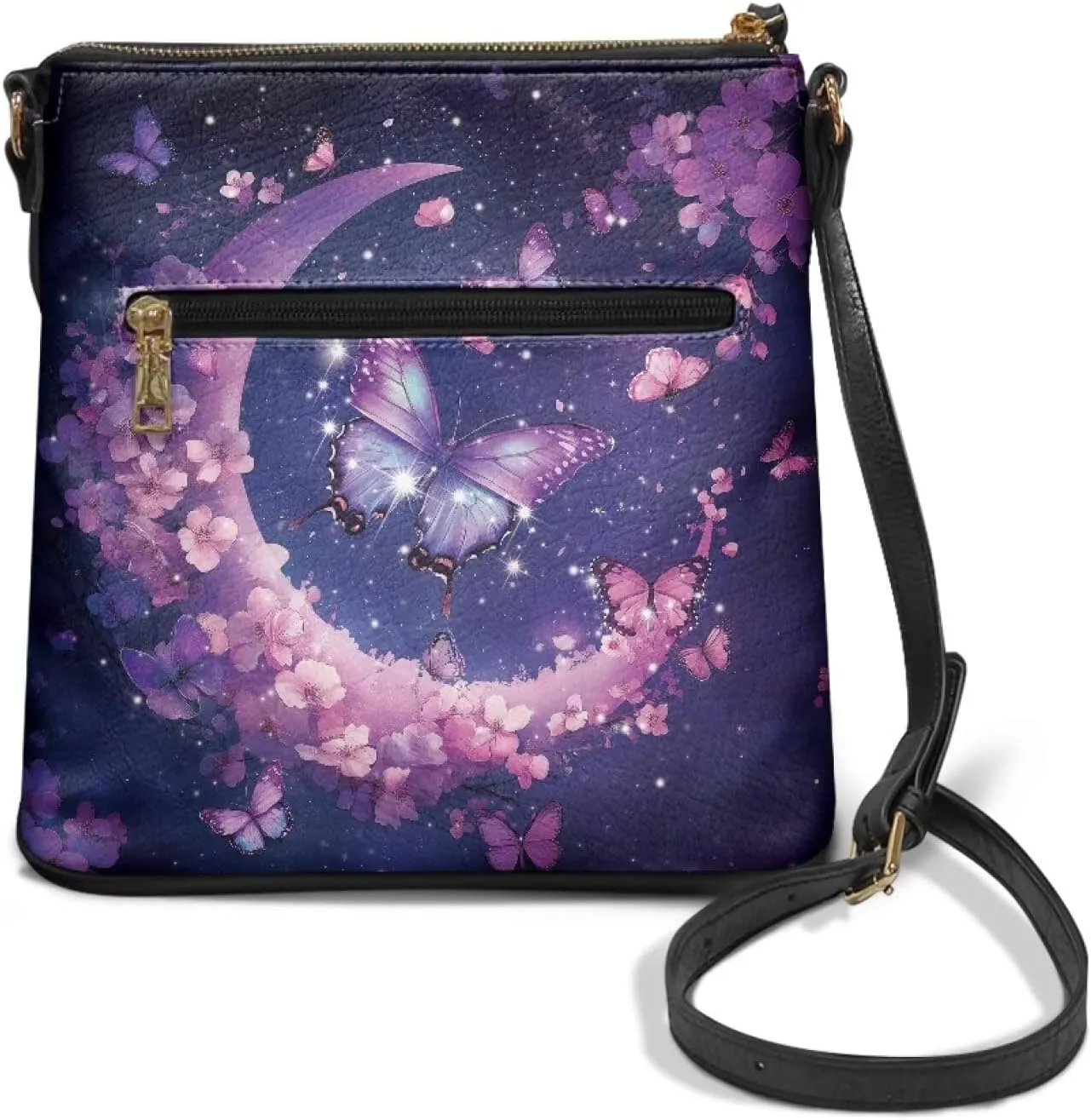 Crossbody Bags for Women Trendy Travel Stylish Handbag Tote with Strap Leather Shoulder Purse