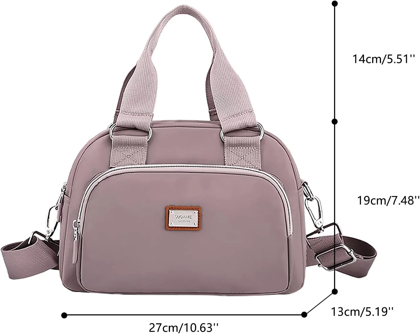 Crossbody Bags for Women Women's Nylon One Shoulder Messenger Bag Purpose Canvas Handbag