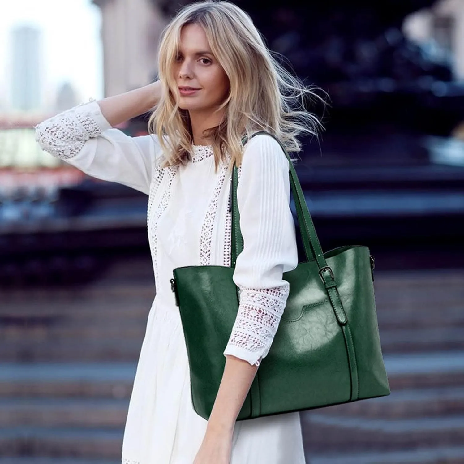 Crossbody Bags Handbags For Women Large Designer Ladies Bag Pocket Purse Leather