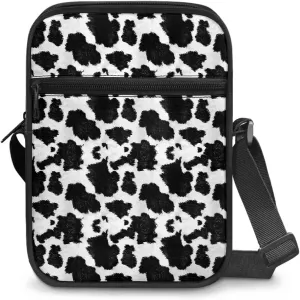Crossbody Messenger Bags Womens Shoulder Bag Mini Work Office Bag Briefcases with Zipper
