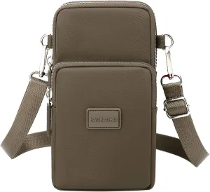 Crossbody Purse for Women Fashion Women's Shoulder Handbag Solid Color Non Printing Zipper Messenger Bag Mobile