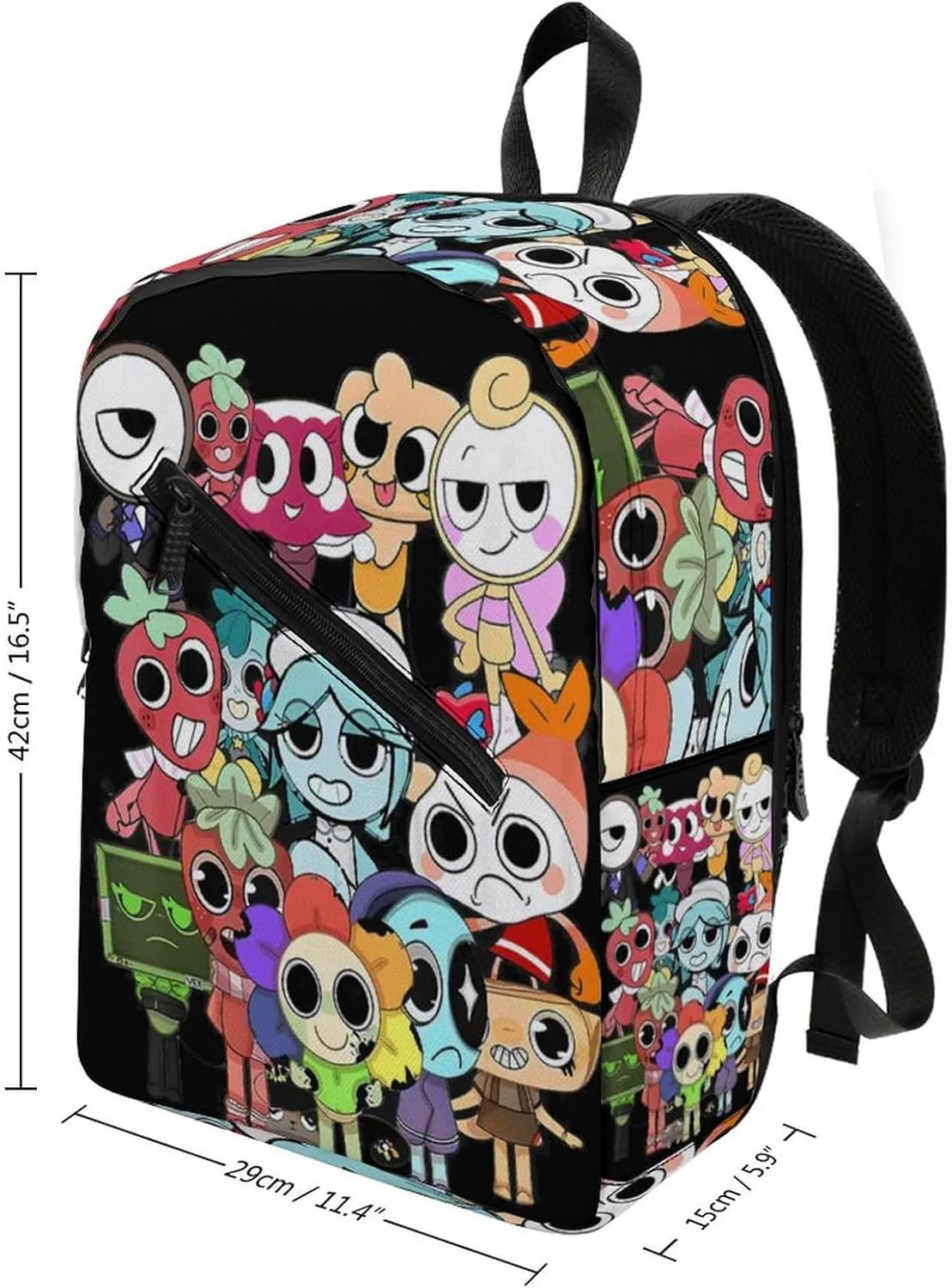 Dandys World Backpack Lightweight Large Capacity Laptop Backpack For Hiking Work Travel Unisex
