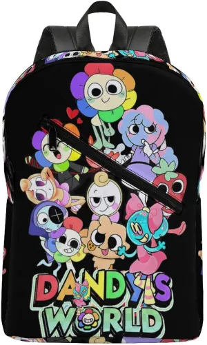 Dandys World Backpack Lightweight Large Capacity Laptop Backpack For Hiking Work Travel Unisex