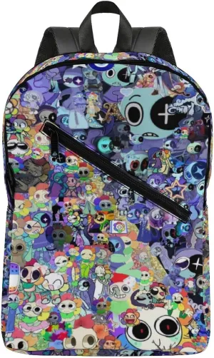Dandys World Backpack Lightweight Large Capacity Laptop Backpack For Hiking Work Travel Unisex
