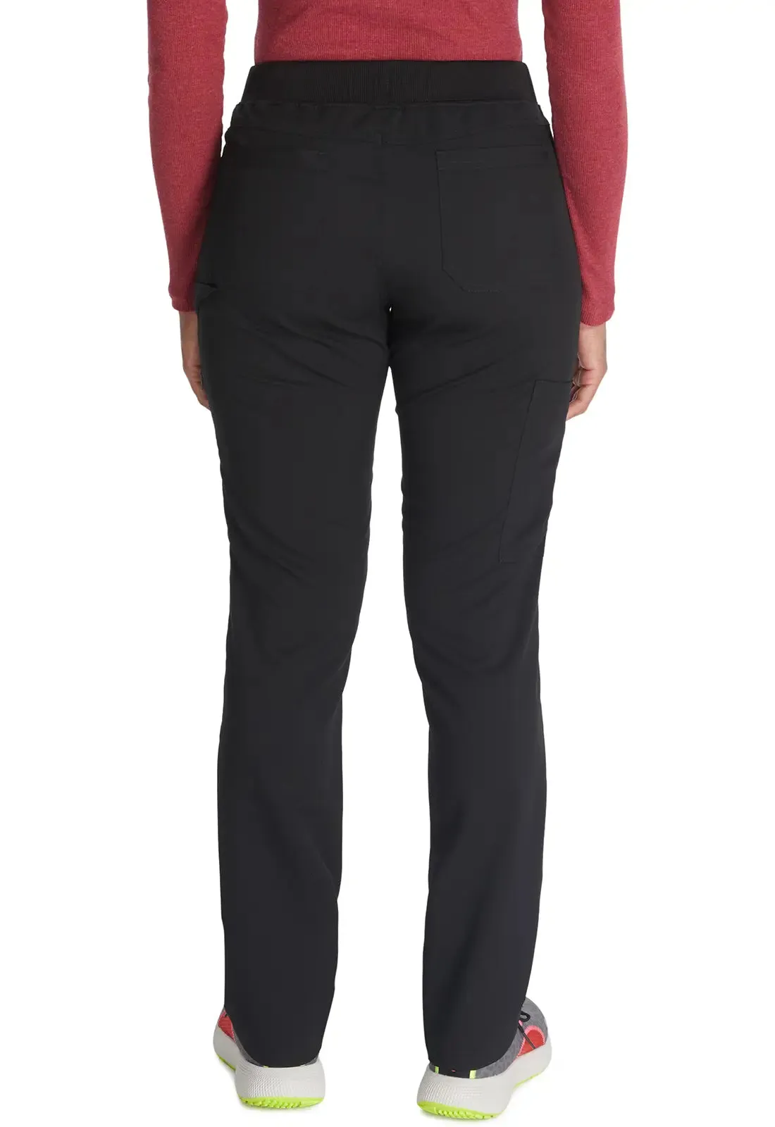 Dickies Balance Mid Rise Tapered Leg Pull-on Pant - Black