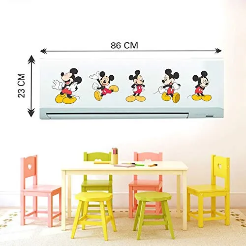 DivineDesigns™ Cartoon Character AC Sticker